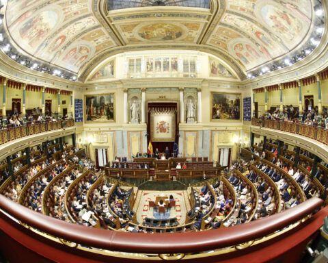 El Congreso de los Diputados durante la sesión constitutiva el pasado 17 de agosto